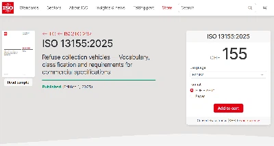 Исторически пробив|Водени от Infore Enviro! Първият международен стандарт ISO...